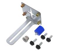 Adjustable Wall Mounted Spirit Level Holder, 30-80mm Iron Bracket | Thickened Reinforced Build, Angle Adjustment for Tiles and Levels, Faster Setup for Handymen and Carpenters