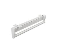 Adjustable Wardrobe Hanging Rod With Pull-out Trouser Rack Organizes Your Closet To Save Space Fits Multiple Sizes Holds Coats, Pants, And Ties(White,54cm/21.3in)