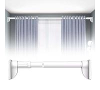 Adjustable Wardrobe Rail Extender No Drill Stainless Steel Closet Rod for Easy Installation and Space Optimization