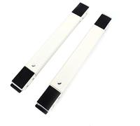 Adjustable Washer Dryer Pedestal, Multi-Functional Mobile Base with 24 Wheels, Telescopic Furniture Dolly, Anti-Vibration, with Brake, for Washing Machine, Refrigerator(White)