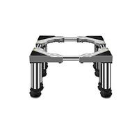 Adjustable Washer Pedestals & Frames Height 14-17cm Washing Machine Base Stand Telescopic Width 36-55cm Refrigerator Dryer Floor Trays Anti-rust Prevent Scratch Dent - 400kg (8Legs,14-17cm)