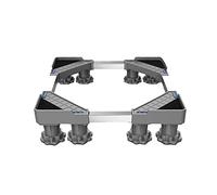 Adjustable Washing Machine Base Bracket Heavy Duty 8 Feet Adjustable Base Stand 52-75cm Anti-Vibration Dryer Floor Trays Dishwasher Stand for Vertical Air Conditioner