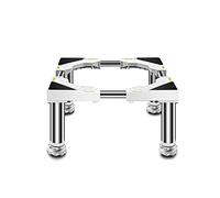 Adjustable Washing Machine Base Dryer Stand Adjustable Width 36-55cm Washing Machine Floor Trays Reinforced Fridge Stand Multi-Functional Washer and Dryer Stent ?Heightening 24-27cm Anti-Vib