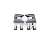 Adjustable Washing Machine Base Frame Base, Pedestal & Frame with 12 Sturdy Feet, Height 15 cm, Washing Machine Base 45-70 cm for Fridges, Cabinets, Air Conditioners, Freezers