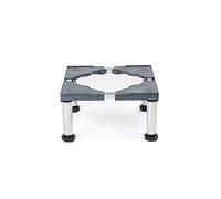 Adjustable Washing Machine Base Frame Pedestal & Frame with 4 Stable Feet Height 20 cm Washing Machine Base 45-70 cm for Washing Machine, Dryer, Fridge and Freezer