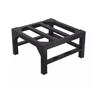 Adjustable Washing Machine Base Stand Universal 45 68cm Movable Bracket for Washer Dryer Refrigerator & Freezer Heavy Duty Black 40x40x30cm Support