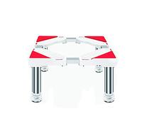 Adjustable Washing Machine Base Stand with 4/8/12 Stainless Steel Legs Universal Fridge Stand Multi-Functional Appliances Work Platform 29-32cm Large Steel Filing Cabinet Base