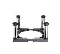 Adjustable Washing Machine Base - Universal Refrigerator Stand, 40-65 cm Extendable, 4/8/12 Stainless Steel Legs, Anti-Vibration, 400kg Capacity for Dorm, Laundry, Kitchen(4legs)