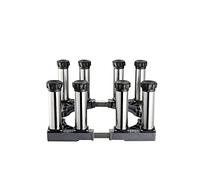 Adjustable Washing Machine Base - Universal Refrigerator Stand, 40-65 cm Extendable, 4/8/12 Stainless Steel Legs, Anti-Vibration, 400kg Capacity for Dorm, Laundry, Kitchen(8legs)