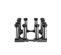 Adjustable Washing Machine Base - Universal Refrigerator Stand, 40-65 cm Extendable, 4/8/12 Stainless Steel Legs, Anti-Vibration, 400kg Capacity for Dorm, Laundry, Kitchen(12legs)