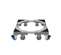 Adjustable Washing Machine Base Universal Washing Machine Base 4 Double Wheels 4/8 Legs Adjustable Dryer and Holder Stand Length/Width 45-65cm Air Conditioner Base Plant Container Floor Tray