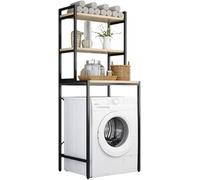 Adjustable Washing Machine Storage Rack, Over Toilet Bathroom Shelf, Towel nizer for Laundry Room, Space-Saving Plant Stand, Multi-Functional Shelving Unit