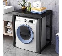 Adjustable Washing Machine Storage Rack Space Saving Shelf Unit for Small Kitchens & Bathrooms Freestanding with Non Slip Feet over Washer for Laundry Essentials