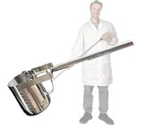 Adjustable Water Sampling Pole with Vertical Swing Bucket | Telescopic 1.2m - 5m | Sample Collection Bottle 500mlfor Pond, Lake & Environmental Testing