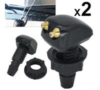 Adjustable Water Spray Nozzle For Windshield Washing And Wiper Systems