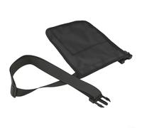 Adjustable Waterproof Waist Bag with Multiple Compartments and Secure Zipper Closures for Organizing Hand Repair Tools (Purple)