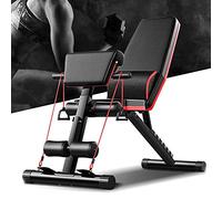 Adjustable Weight Bench, Foldable Gym Bench for Full Body Workout, Multi-Purpose Incline/Decline for Home Gym Exercises Equipment