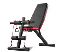 Adjustable Weight Bench Foldable Heavy Duty 600lb Capacity Incline Decline Flat Bench for Home Gym Full Body Strength Training (Style 1)