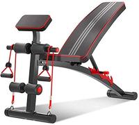 Adjustable Weight Bench Training Fitness Gym Multifunctional Home Auxiliary Bench Flying Bird Bench Dumbbell Bench Dumbbell Bench Supine Table Abdominal Weight Train,Bla