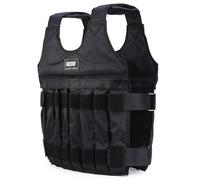 Adjustable Weight Vest - Weighted Workout Vest With Iron Weights | Exercise Equipment for Walking | Running Strength Training | Heavy Duty Weighted Exercise Vest Fitness Workout Weight Loss