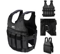 Adjustable Weighted Vest up to 50 kg for Intensive Training, Professional Weighted Vest with 12 Pockets for Additional Weights, Training Vest Strength Building, Endurance, Running