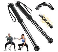 Adjustable Weighted Wireless Battle Ropes,Silent Training Equipment For Home Gyms.Shaping,Fat-Burning Aerobic Training.Strength Training Equipment For Arms,Core Muscles And Glutes.Unisex,2Pc(Black).