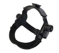Adjustable Welding Helmet Headband for Auto Darkening Helmets, Solar Powered Welder Mask Replacement Strap with ABS Material, Black, 17-23cm(B)
