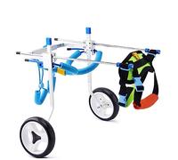 Adjustable Wheelchair for Dogs with Hind Leg DisabilityWheelchair for Small DogsSupport for Disabled s to Walk and Move Easily