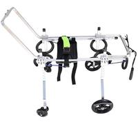 Adjustable Wheelchair for Small Dogs4Wheel Mobility Cart with Support for Improved Exercise & Mobility Ideal for s with Limited Leg Function.
