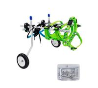 Adjustable Wheelchair for Small Dogship Support for ACL TearsSoft Harness with Wheels for Dogs & Cats 5.5 to 13 lbsIdeal for Recovery & Mobility