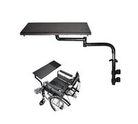 Adjustable Wheelchair Lap Tray, Laptop Desk Can Lift and Rotate Keyboard and Mouse Wheelchair Tray Table Fit Adult(A)