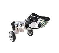 Adjustable Wheelchair Leg Support for Disabled Dogs - Comfortable Padding, Two-Wheel Design for Pet Mobility Assistance, Ideal for Canine Rehabilitation