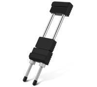 Adjustable Whetstone Holder with Stainless Steel Rubber Base for Stones | Countertop Stability, Precise Edges for Chefs and Enthusiasts, Black Finish, Compact Stand for Workbench Use