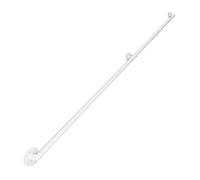 Adjustable White Staircase Support Railing for ElderlyIndoor/Outdoor Handrails Strong 200 kg Capacity Sizes 1m to 6m Safety Handles for Stairs