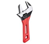 Adjustable Wide Jaw Wrench-Tool Heavy Open Spanner | Comfortable Hand Wrench for Plumbing Corrections, Automotive Work, Industrial Repairs, Pipe Fitting, Maintains