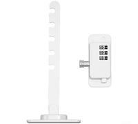 Adjustable Window Ventilation Limiter With Child Safety Lock, 5 Speed Settings For Controlled Airflow, Secure Lock Mechanism, No Drilling Required