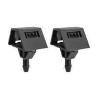 Adjustable Windscreen Washer Jets for Nissan Qashqai J10 J11 2007-2018, Plastic Windshield Wiper Spray Nozzles Replacement 2 Pack Black