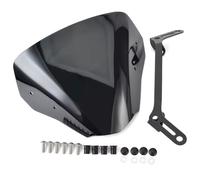 Adjustable Windshield Compatible With CB 750 For Hornet 2024 2023 Motorcycle Windshield Windscreen Wind Deflectors Air Flow Deflector Protective(Black)