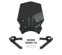 Adjustable Windshield Compatible With CB650R 2024-2025 Front Windshield Windscreen Wind Deflectors Visor Fairing Air Flow Deflector Parts Accessories(Black)