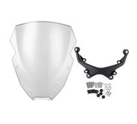 Adjustable Windshield Compatible With For MT-09 SP 2021 2022 2023 Windshield Windscreen Motorcycle Wind Deflectors Air Flow Deflector Accessories(Clear)