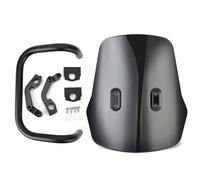 Adjustable Windshield Compatible With Hunter For Cub CT 125 2020 2021 2022 2023 2024 Wind Screen Air Deflectors Windscreen Motorcycle Windshield(Black)