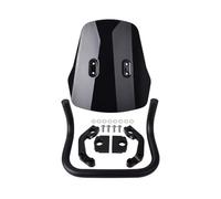 Adjustable Windshield Compatible With Hunter For Cub CT125 2020-2025 For Trail 125 Windshield Windscreen Wind Deflector Screen Motorcycle Accessories(Black)