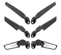 Adjustable Wing-Fin Side Rear-View Mirror Set, Compatible with Yamaha YZF-R125, R1, R1M, R1S, R3, R6 and R7