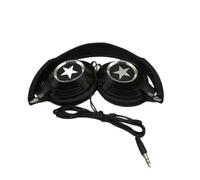 Adjustable Wire Headphones Music Stereo Flexible Wire Over-Ear Noise Cancelling Foldable Headphones