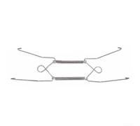 Adjustable Wire Plate Holder 6in Silver Spring Hanger