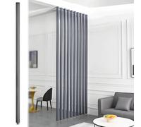Adjustable Wood Room Divider - ion Screen for Home & Office Use 225cm Height Versatile Privacy Panel Stylish Space Separator Contemporary Design (1PCS)