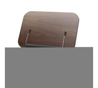 Adjustable Wooden Books Holder - Bok Stands for Reading | Foldable Cookbook Stand Recipe Book, Multifunctional Display Stands | Foldable Riser 360 Degrees Rotating Holder for Home Recipe Textbook