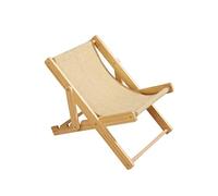 Adjustable wooden cat leisure chair, four season universal cat scratch board, canvas and sisal styles (B)