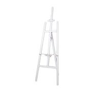 Adjustable Wooden Easel Display Stand Freestanding Poster Stand for Drawing & Sketching 175cm Art Easel for Artists White Color Portable & Lightweight