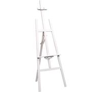 Adjustable Wooden Easel Stand, Sturdy Portable Art Display for Painting & Etching, Height Adjustable Floor Holder for Home & Studio Use, Ideal for Artists & Creatives